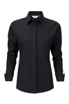 Ladies' Long Sleeve Ultimate Stretch Black