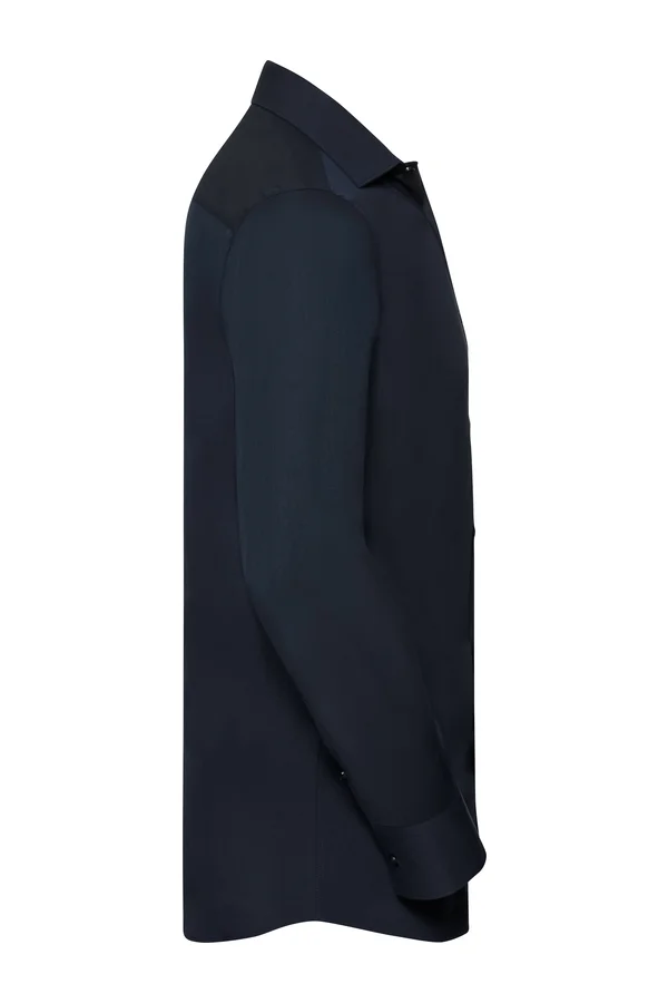 Men's Long Sleeve Ultimate Stretch Bright Navy