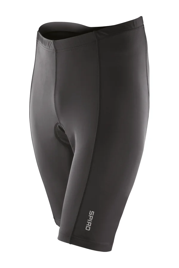 Mens Padded Bikewear Shorts Black