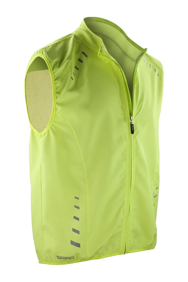 Unisex Bikewear Crosslite Gilet Neon Lime