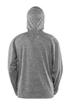 Womens hooded tee-jacket Marl Grey