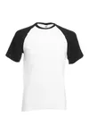 Valueweight Short Sleeve Baseball White / Black