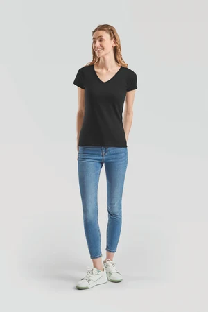 Lady-fit Valueweight V-Neck T (61-398-0)