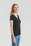 Lady-fit Valueweight V-Neck T (61-398-0)