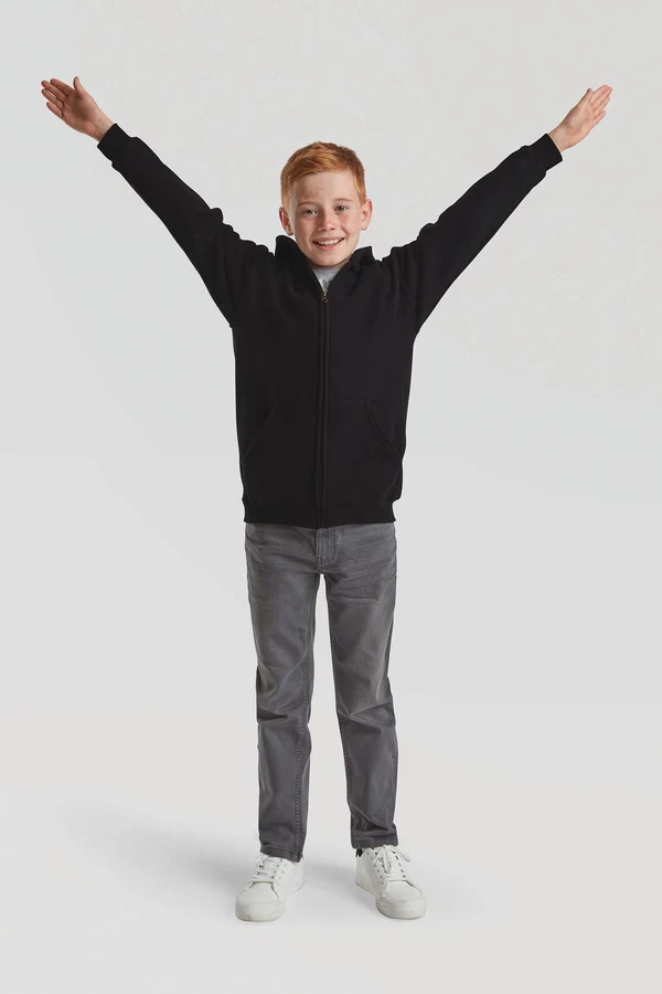 Kids Classic Hooded Sweat Jacket (62-045-0)