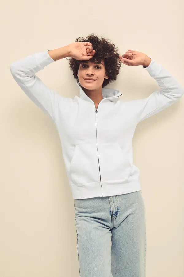 Ladies' Premium Full Zip Sweat Jacket (62-116-0)