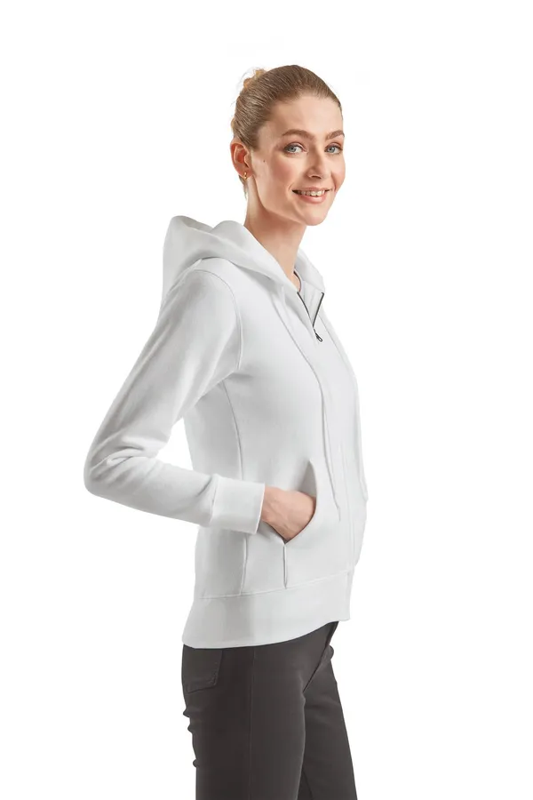 Ladies' Premium Full Zip Hooded Sweatshirt (62-118-0)