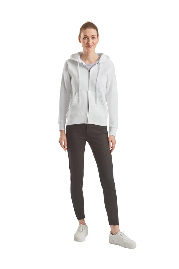 Ladies' Premium Full Zip Hooded Sweatshirt (62-118-0)