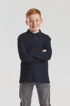 Kinder Langarm-Polohemd 65/35