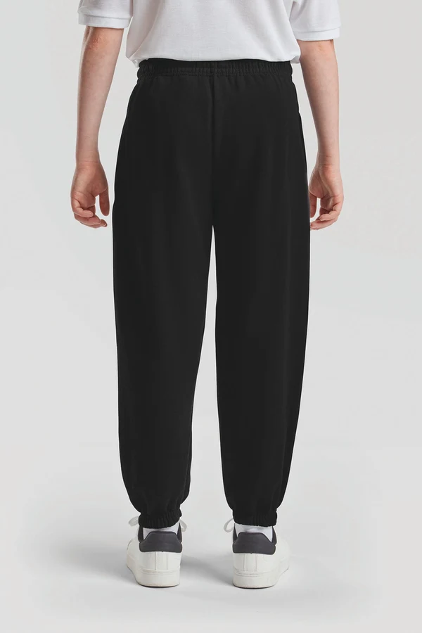 Kids Classic Elasticated Cuff Jog Pants (64-051-0)