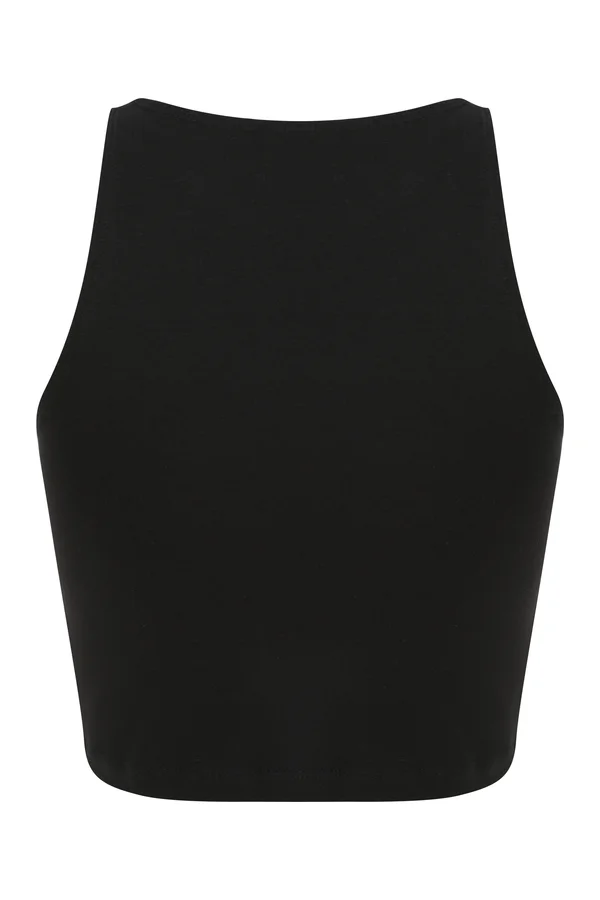 Kurzes Damen-Top Black