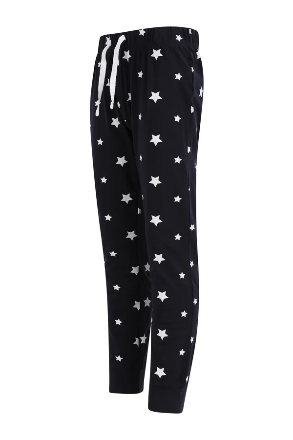 Pyjamahose für Kinder Navy / White