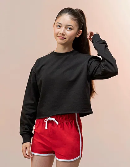 Kids´ Cropped Slounge Sweat