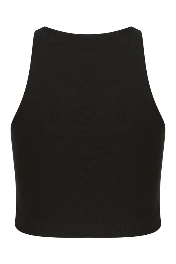 Kurzes Kinder-Top Black