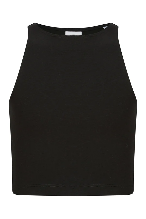 Kurzes Kinder-Top Black