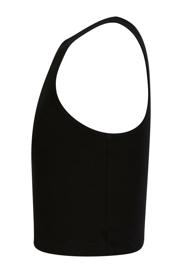 Kurzes Kinder-Top Black