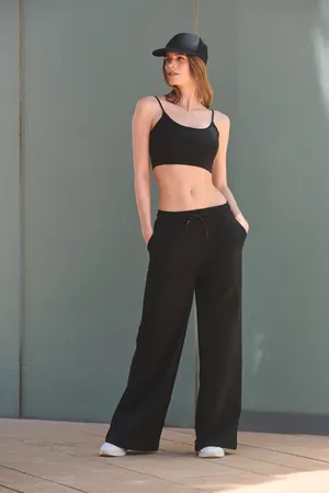 Umweltfreundliche Damen-Jogginghose Black