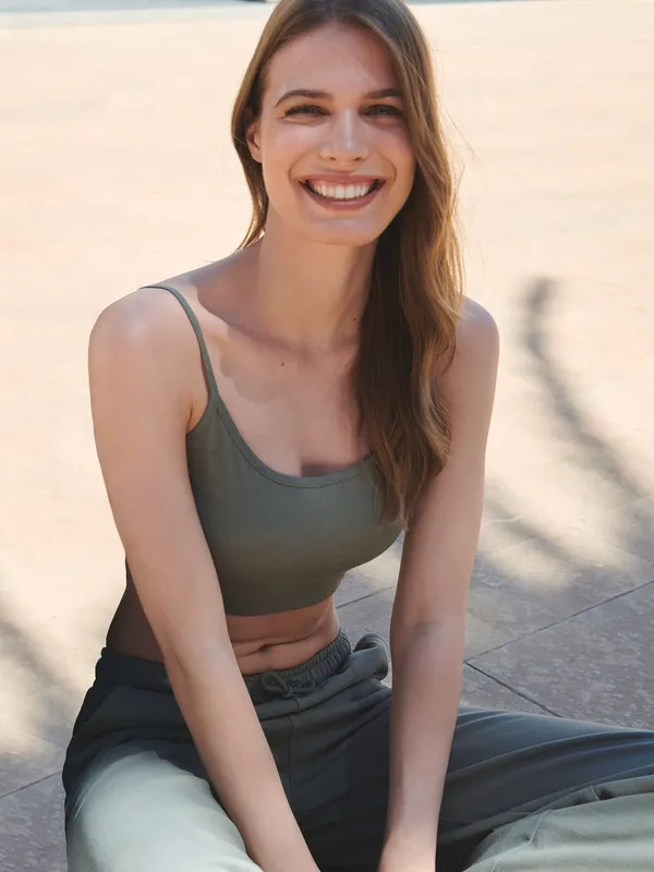 Ladies' eco-friendly short top