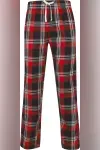Men's tartan lounge trousers