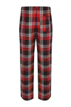Men's tartan lounge trousers Red / Navy Check
