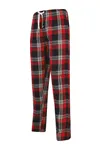 Men's tartan lounge trousers Red / Navy Check