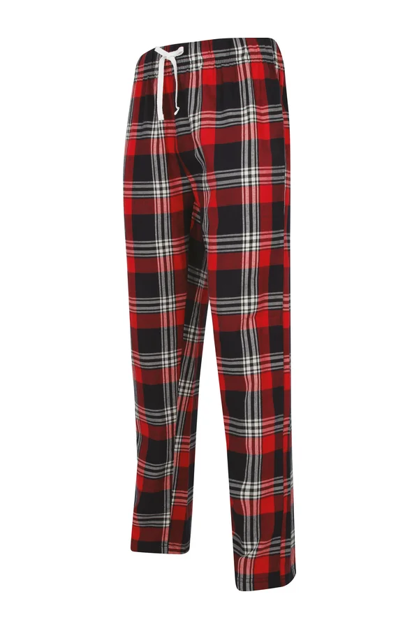 Men's tartan lounge trousers Red / Navy Check