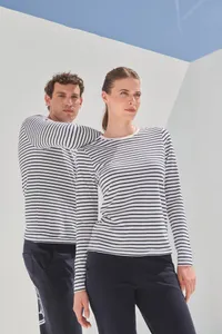 Long sleeved striped t-shirt
