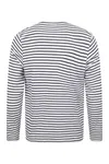 Langärmeliges gestreiftes t-shirt White / Oxford Navy