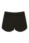 Women's Retro Short Black / Black