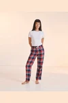 Women's tartan lounge trousers