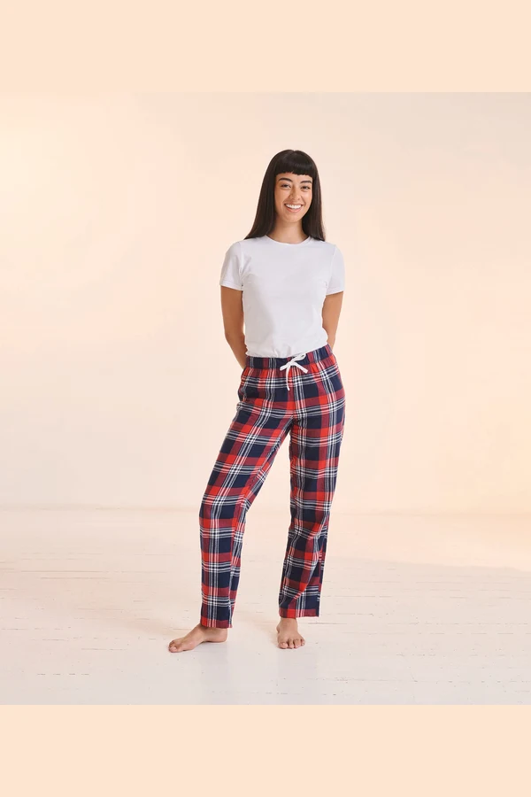 Women's tartan lounge trousers
