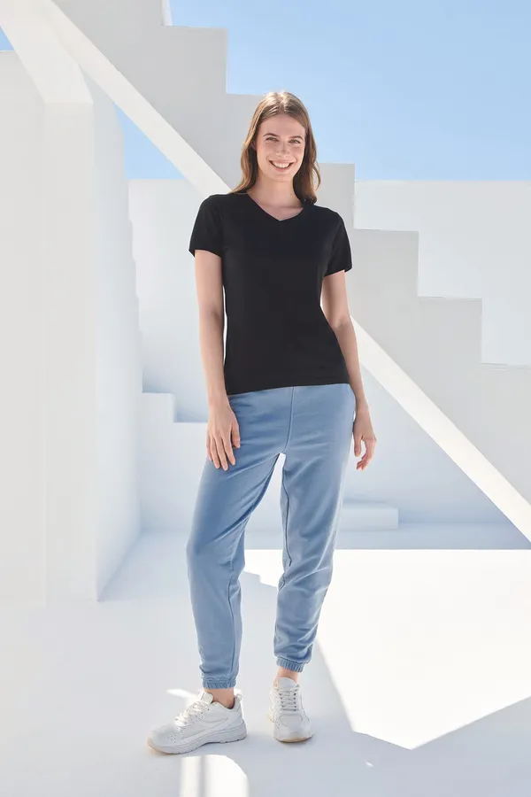 Ladies' Feel Good V-neck T-shirt