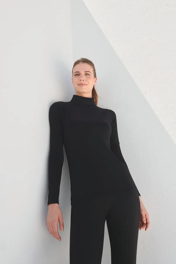 Ladies' Feel Good Roll Neck Top