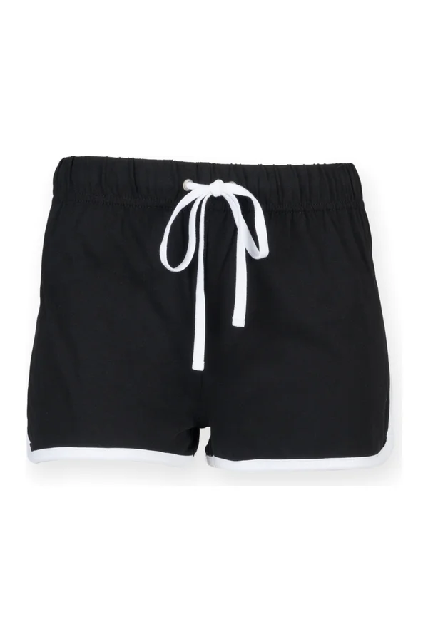 Kids retro short Black / White