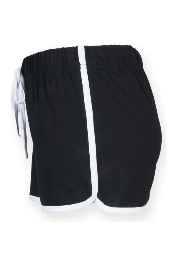 Kids retro short Black / White