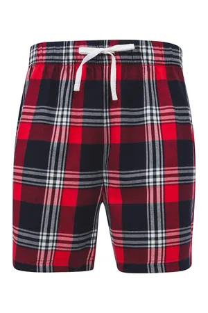Shorts mit Tartanmuster Red / Navy Check