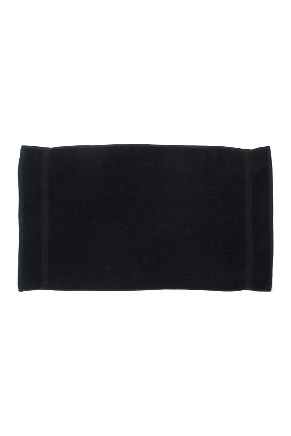 Luxury Hand Towel Black