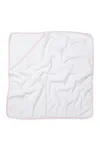 Babies' Hooded Towel White / Pale Pink