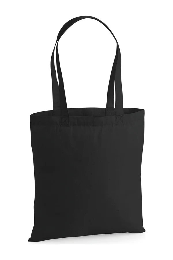 Tasche aus Premium-Baumwolle Black