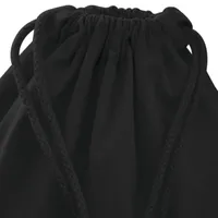 Drawstring carry handle bag in premium cotton