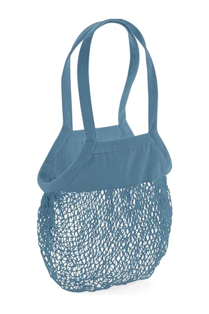 Einkaufsnetz aus Bio-Baumwolle Airforce Blue