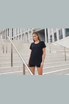 Scoop neck damen-T-Shirt