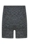 Bedruckte, nahtlose Kindershorts Dark Grey Marl