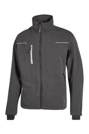 Mann jacke Pluton Asphalt Grey