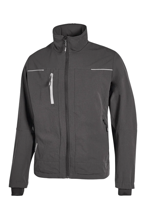 Mann jacke Pluton Asphalt Grey