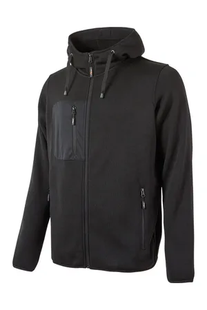 Kapuzensweatshirt Rainbow Black Carbon
