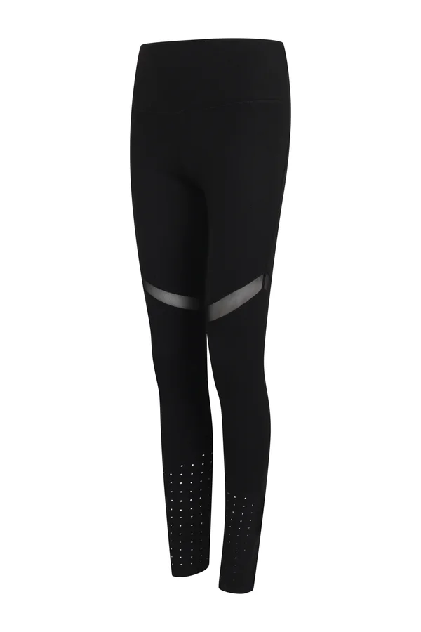 Legging mit Meshdetail Black