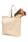Cotton canvas classic shopper