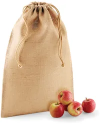 Jute Tasche mit Zugkordel