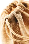 Jute Tasche mit Kordeln Natural